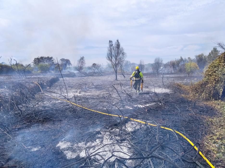 Nuevo incendio en Gata, el tercero desde el sábado