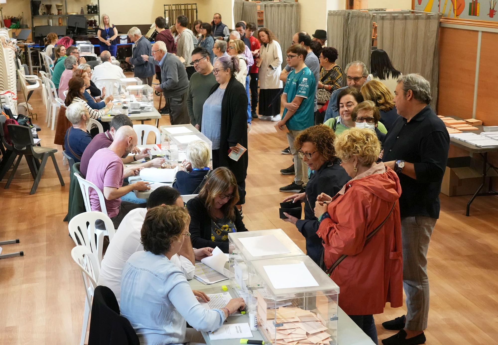 Las imágenes de la jornada electoral del 28M en Castellón