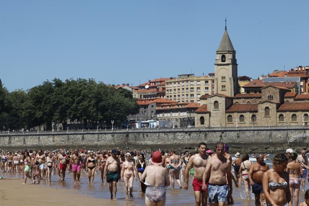 Día de playa en Asturias