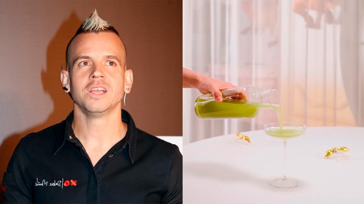 Menú líquido de Dabiz Muñoz