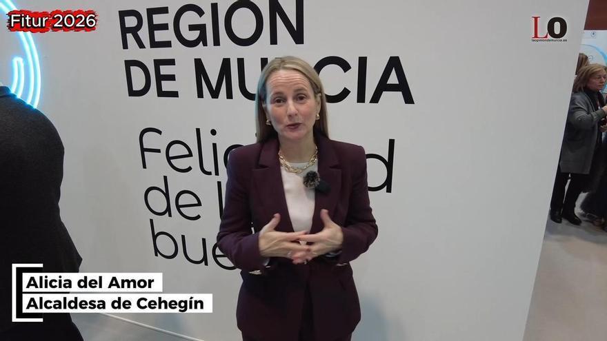 Alicia del Amor (alcaldesa de Cehegín): "Inflorescencia es un festival de intervenciones florales efímeras que se celebrará como cierre del Año Jubilar"