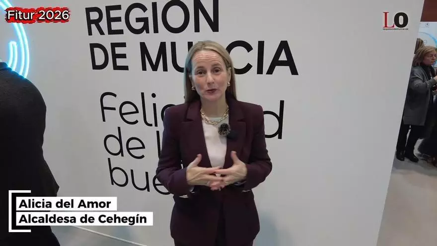 Alicia del Amor (alcaldesa de Cehegín): "Inflorescencia es un festival de intervenciones florales efímeras que se celebrará como cierre del Año Jubilar"
