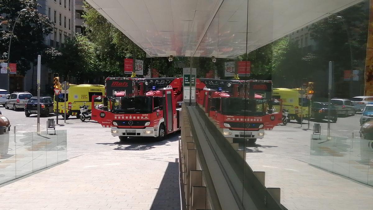 Evacuen els treballadors de la seu de Generalitat de Girona per una alarma d'incendi