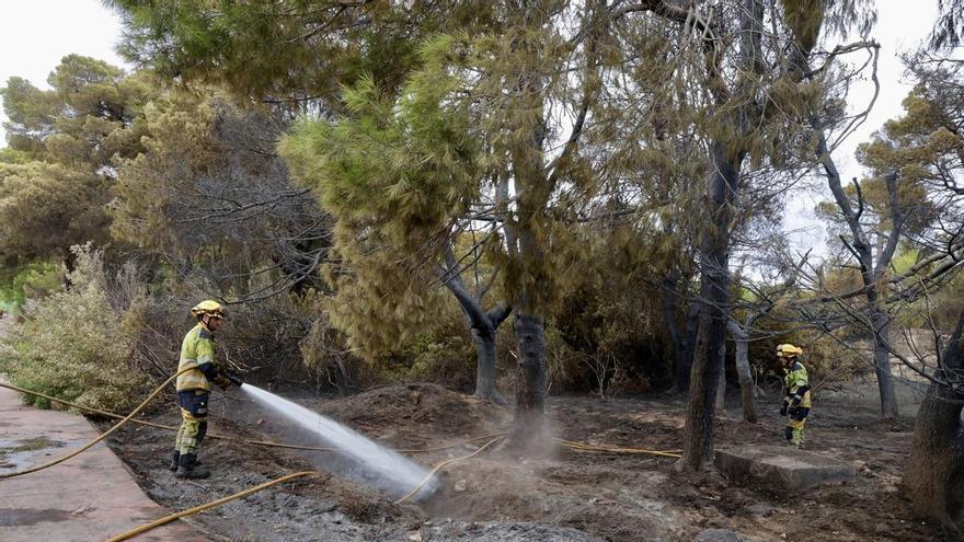 El incendio de Valencia está estabilizado y los vecinos pueden volver a sus casas