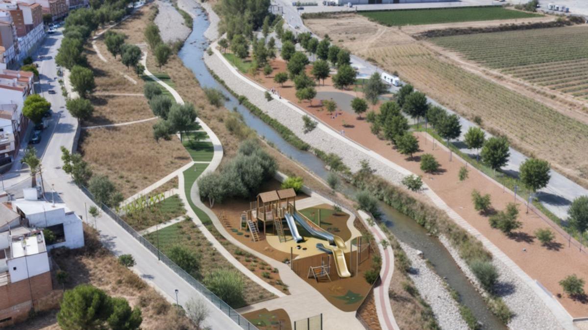 Anteproyecto del parque fluvial.