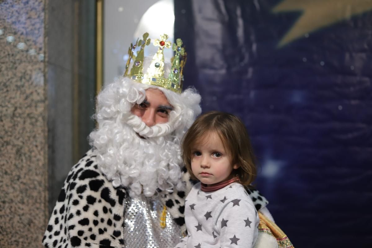 Fotos con los Reyes Magos realizadas el 4 de enero de 2018