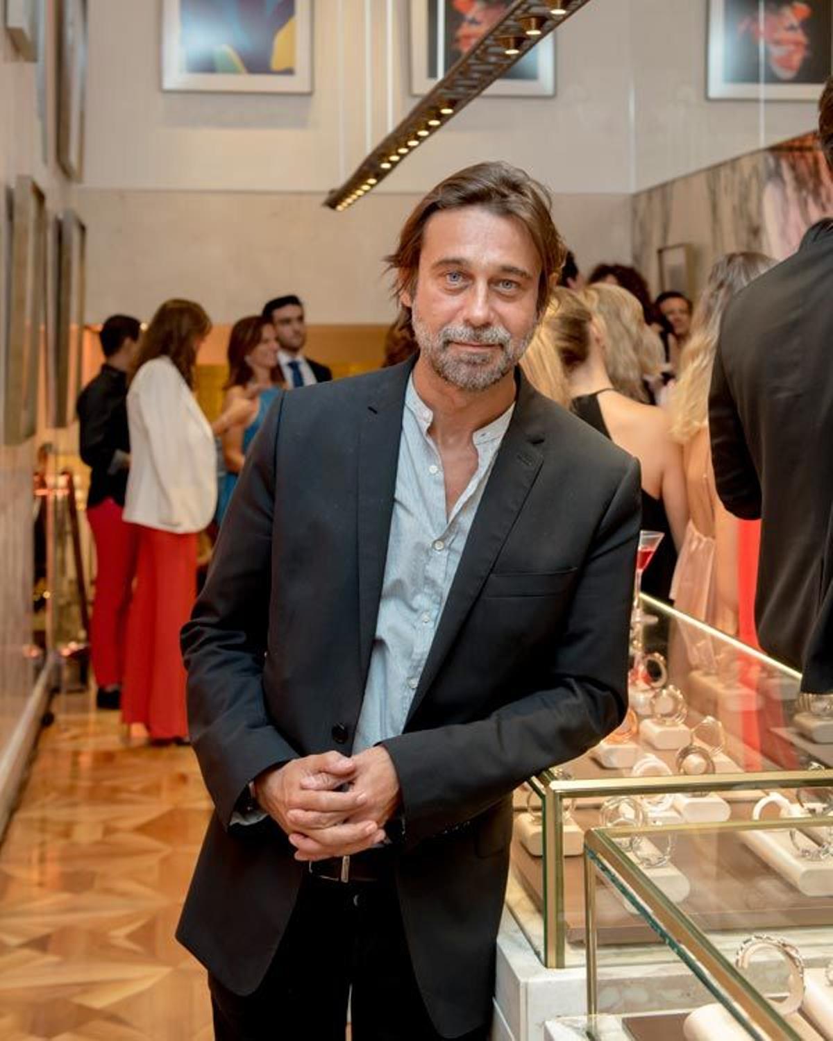 Jordi Mollà en la exposición 'Bvlgari, Warhol y el POP'