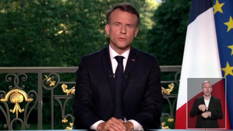 Macron convoca elecciones anticipadas: &quot;El ascenso de nacionalistas y demagogos es un peligro para la nación, Europa y el mundo&quot;