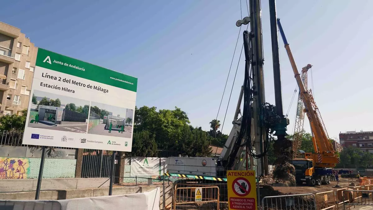 Arranca la segunda fase de las obras del metro al Civil: “Málaga va a dar un salto hacia el futuro”