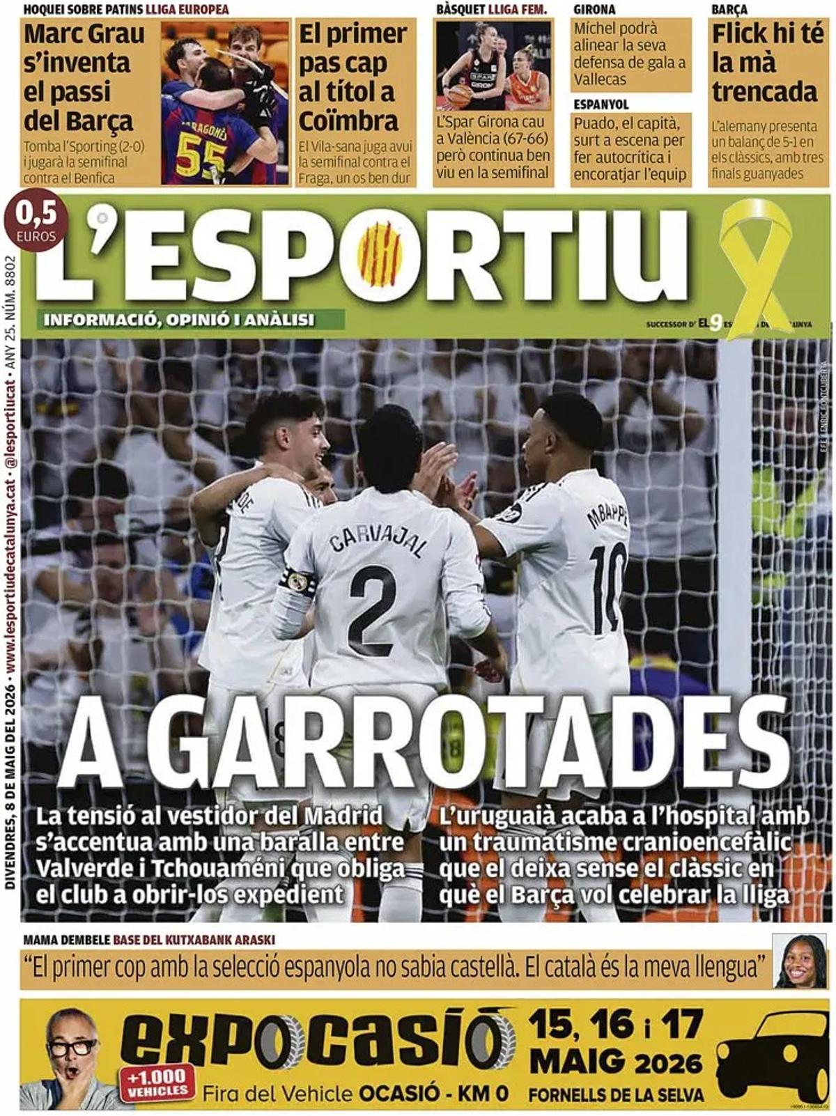 Las imágenes de las portadas de hoy