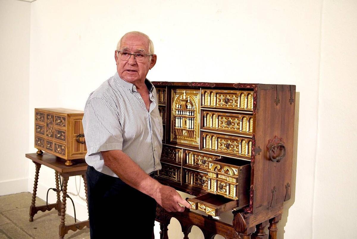 Muestra de piezas de madera en la sala de exposiciones de La Encarnación hasta el 6 de septiembre.