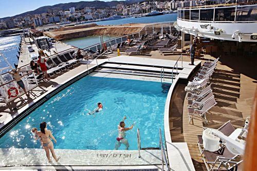 Erlebniswelt Kreuzfahrt im Hafen von Palma