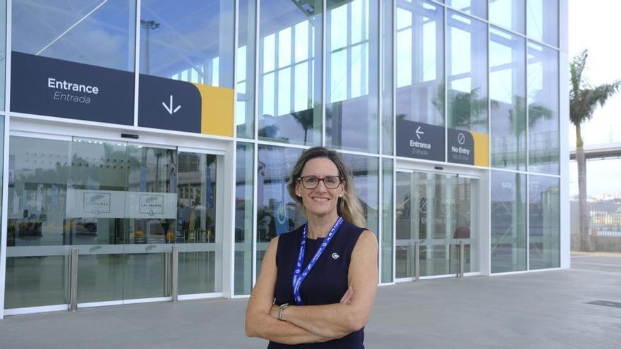 Susana Gutiérrez, directora general de Global Ports: «El Puerto de Las Palmas está perfectamente preparado para competir por el turismo premium y de lujo»
