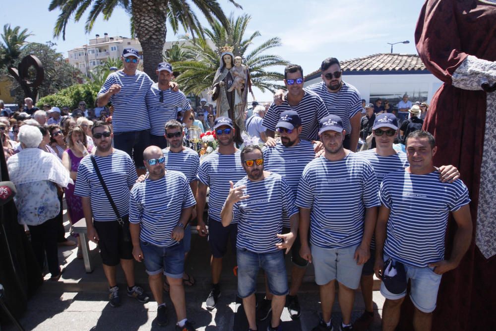 Processó marinera en honor a la Verge del Carme a Palamós