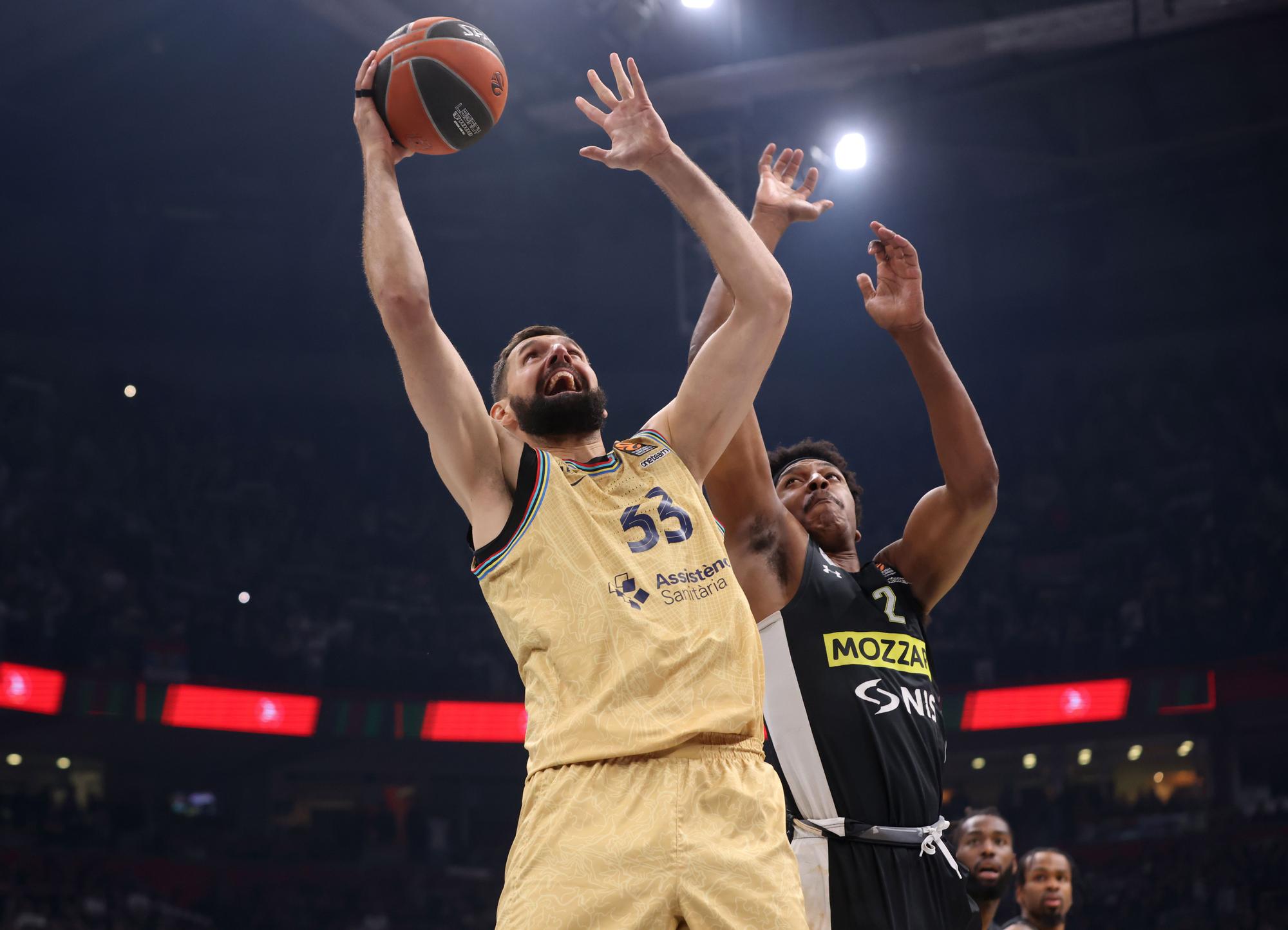 Basketball EuroLeague - Partizan Belgrade vs FC Barcelona