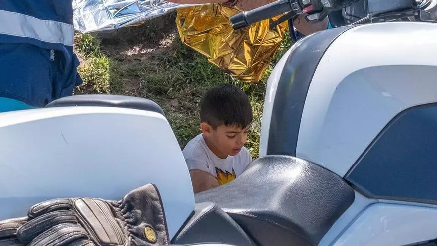 Guillermo, un nen de 6 anys, l'heroi de l'accident dels Llacs de Covadonga