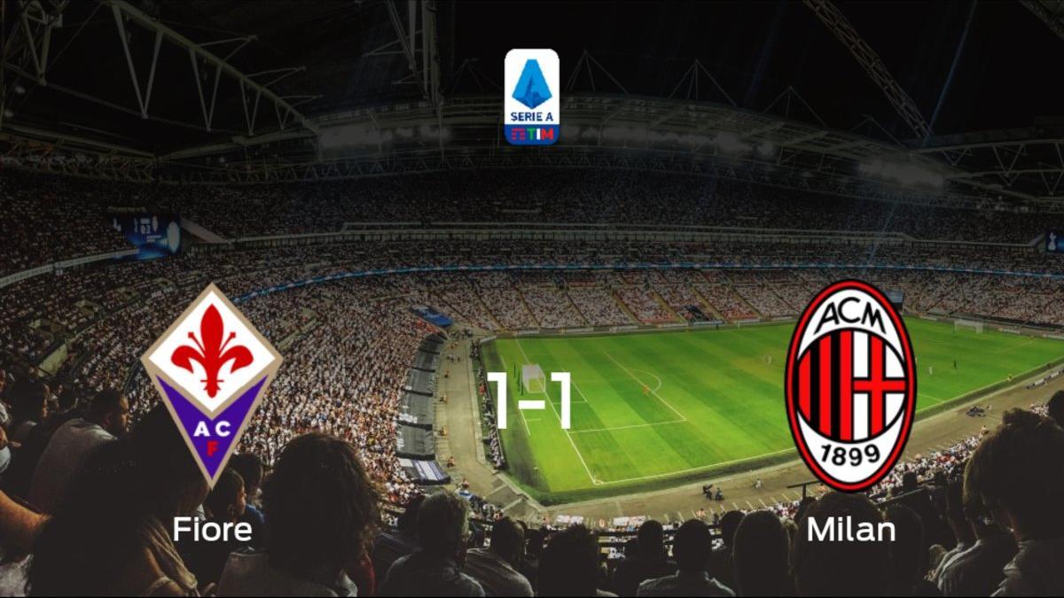 La Fiorentina y el AC Milan se reparten los puntos en el Artemio Franchi (1-1)