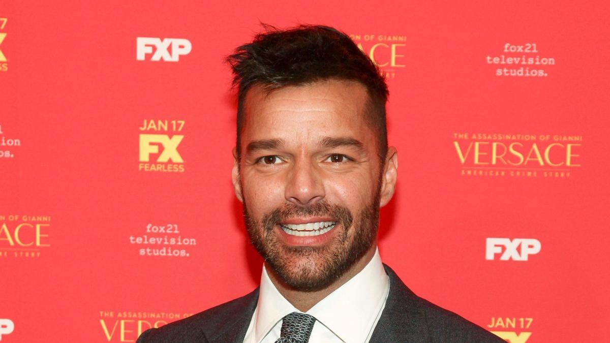 Ricky Martin en la premiére de American Crime Story
