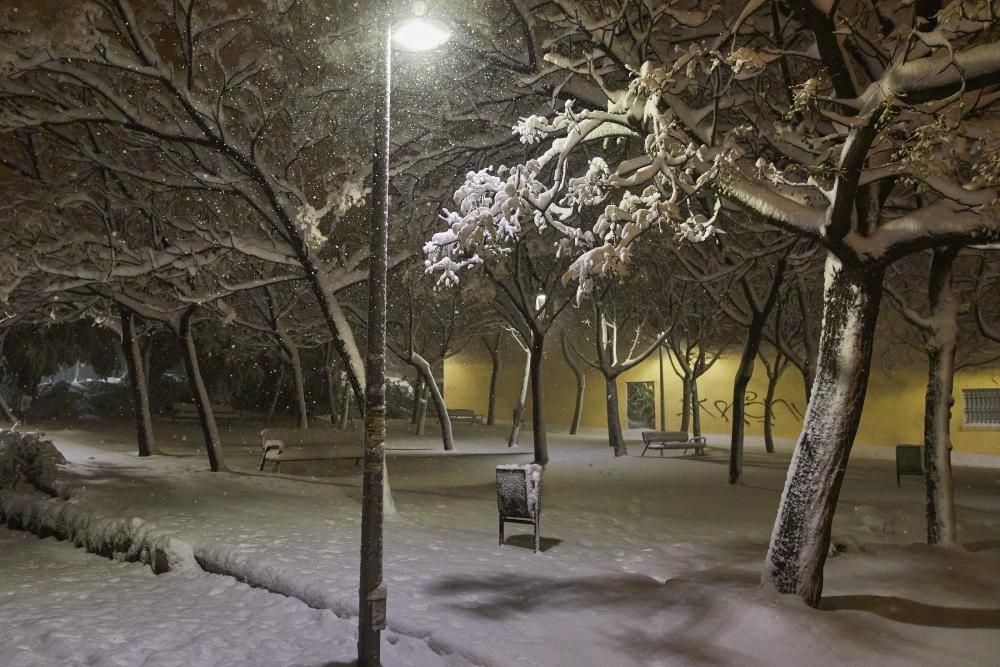 La gran nevada a Madrid aquest 9 de gener del 2021