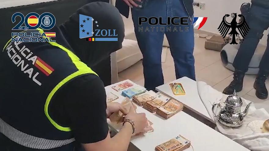 Desarticulada una red criminal internacional de narcotraficantes asentada en Marbella