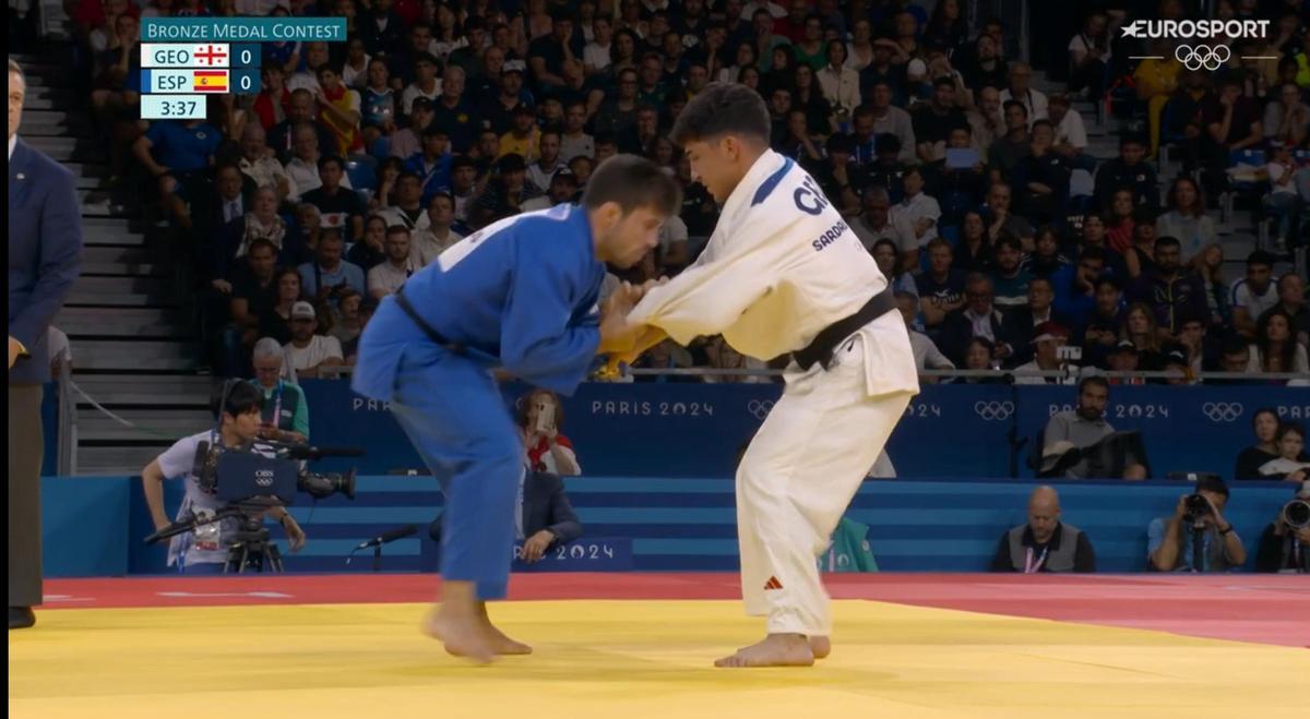 Garrigós, primera medalla de España en París