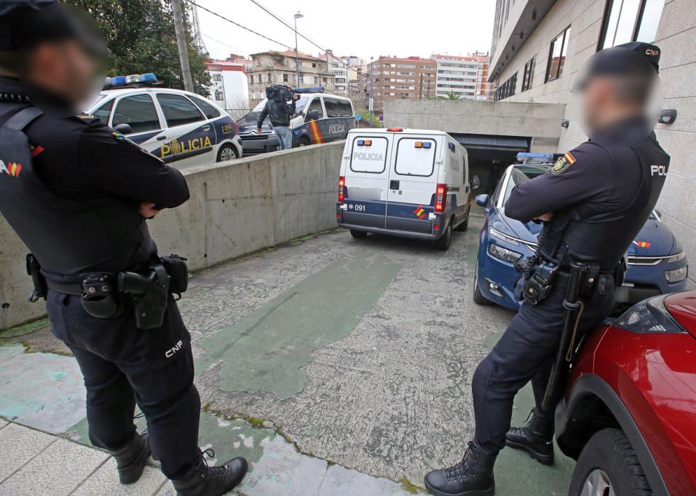 Operación antidroga dirigida desde Vigo