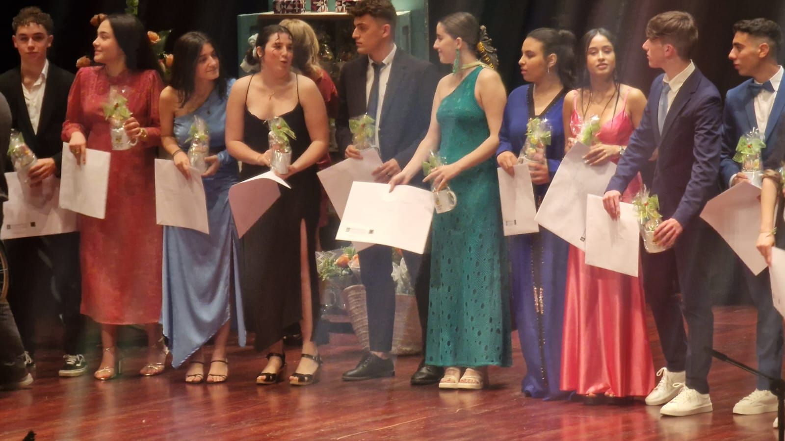 Así fue el acto de graduación de 2º de Bachillerato del IES Castro Alobre (Vilagarcía).