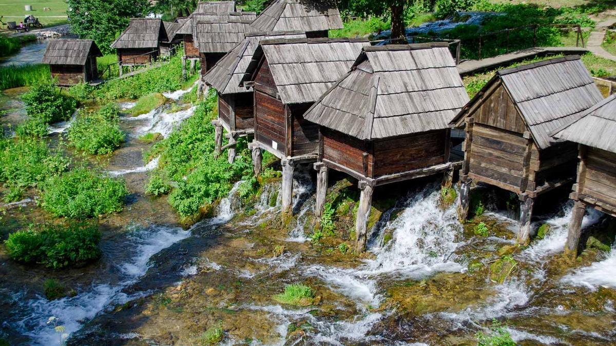 Molinos de agua en Jajce