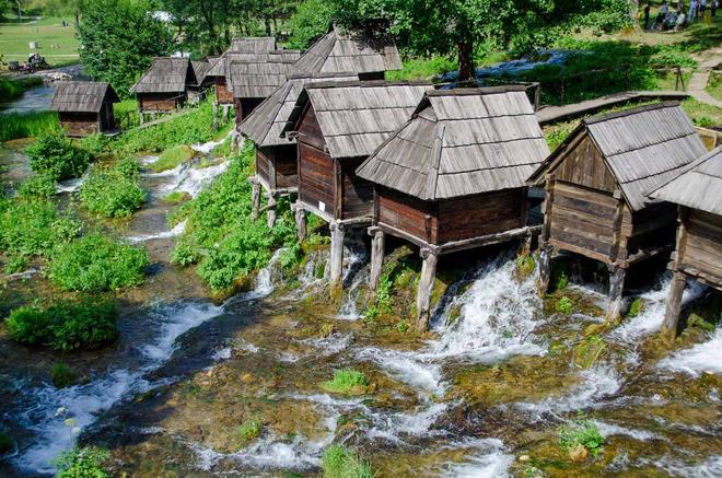 Molinos de agua en Jajce