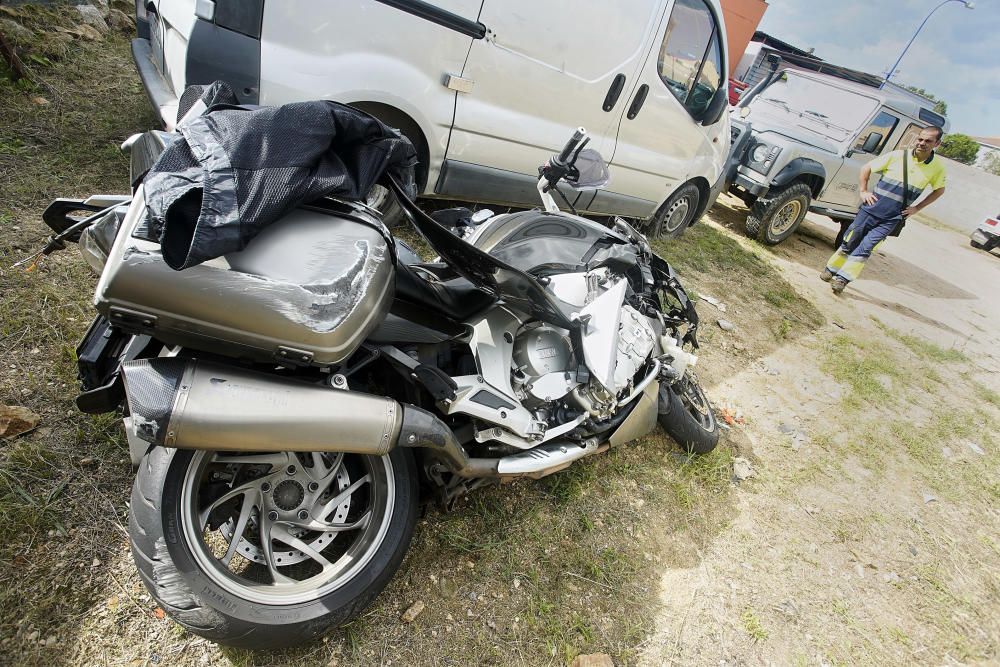 Mor un motorista en un accident de trànsit a Llagostera