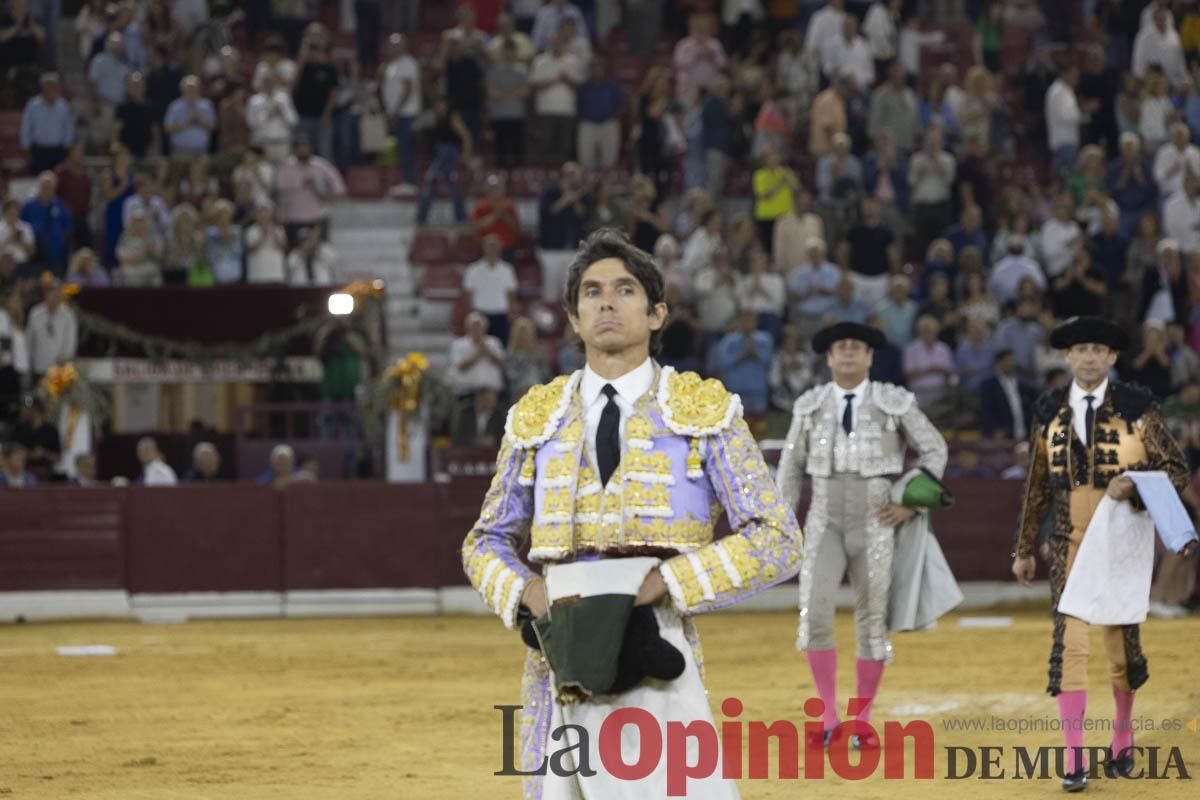Cuarta corrida en la Feria Taurina de Murcia (Castella, Manzanares y Ureña)