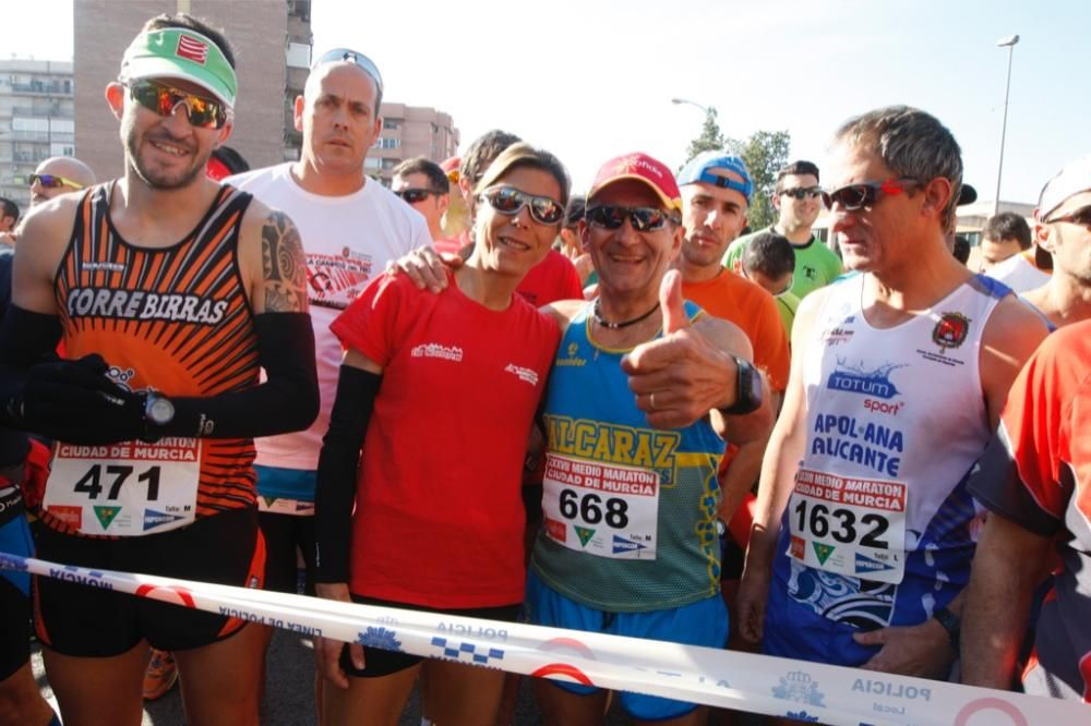 Media Maratón de Murcia: Ambiente en la salida