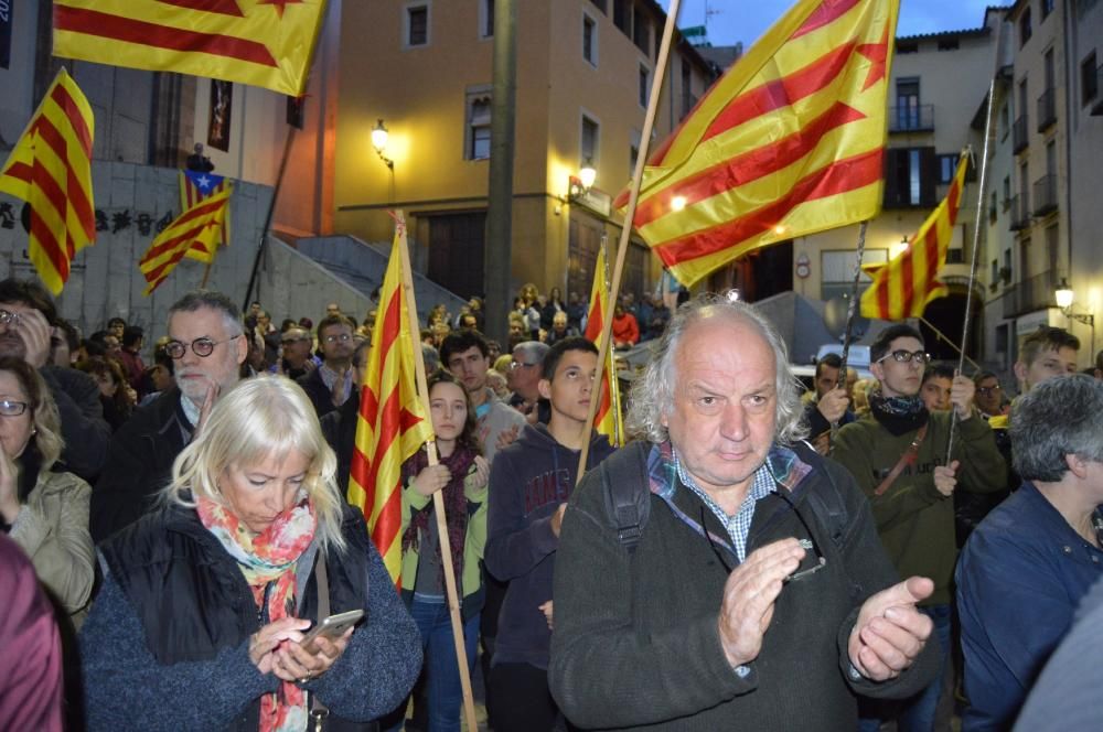 Acte de suport a l'alcaldessa de Berga, Montse Venturós