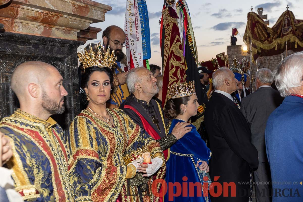 Procesión de subida a la Basílica en las Fiestas de Caravaca