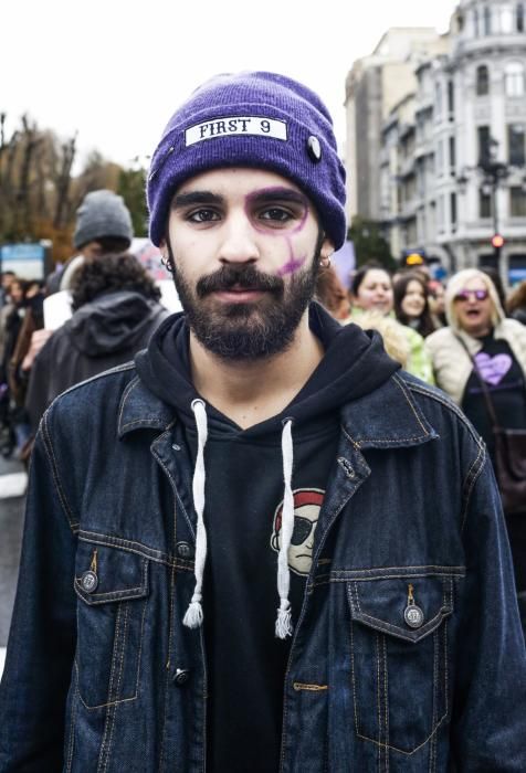 Actos de protesta en Oviedo contra la violencia machista