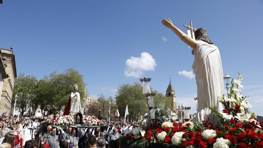Horario y recorrido de la procesión del Domingo de Resurrección en Gijón: el Encuentro llega con una salida novedosa