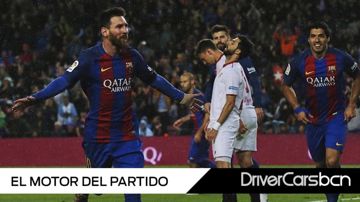 Messi, el mejor del partido