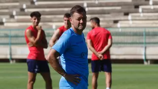 Manuel Mosquera: "Hasta el último segundo del último partido aquí no va a respirar nadie"