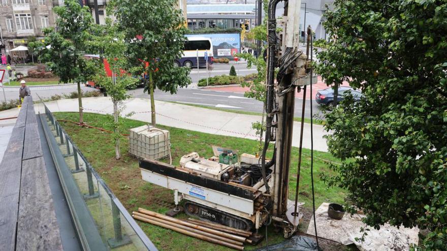 Las catas para la salida sur del AVE de Vigo se extenderán por la calle México