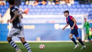 Aleix Garrido, en el que puede haber sido su último partido como azulgrana