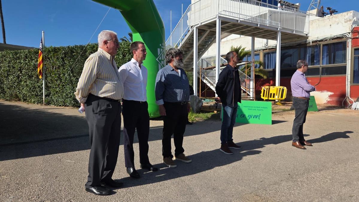 Galmés y Bestard acudieron al hipódromo para hablar con los participantes