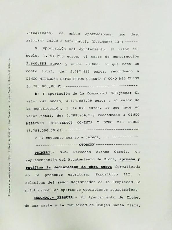El baile de cifras de las Clarisas