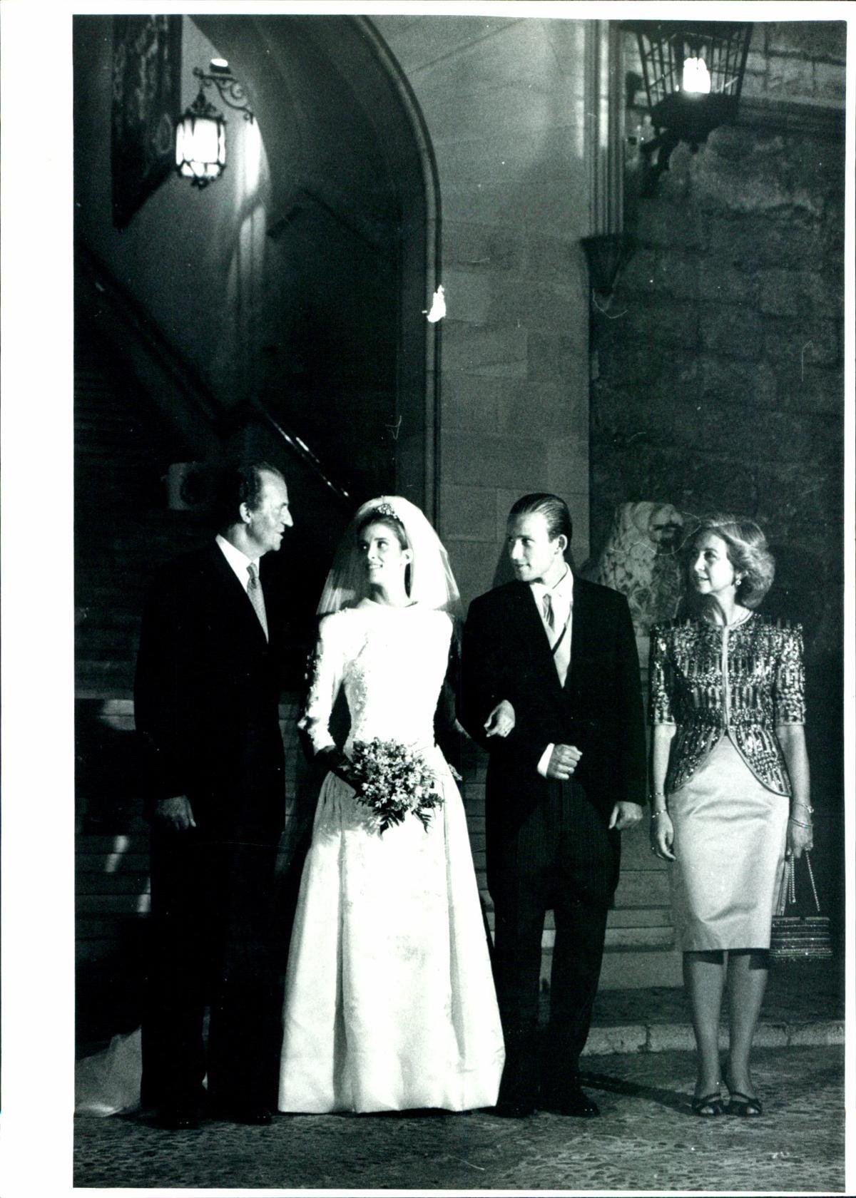 Boda de Kyril de Bulgaria y Rosario Nadal en Mallorca.