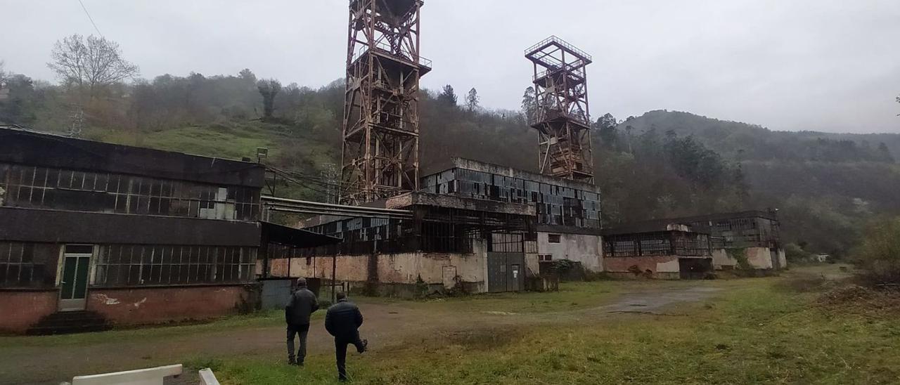 Las instalaciones del pozo Polio, en avanzado estado de deterioro. | D. M.