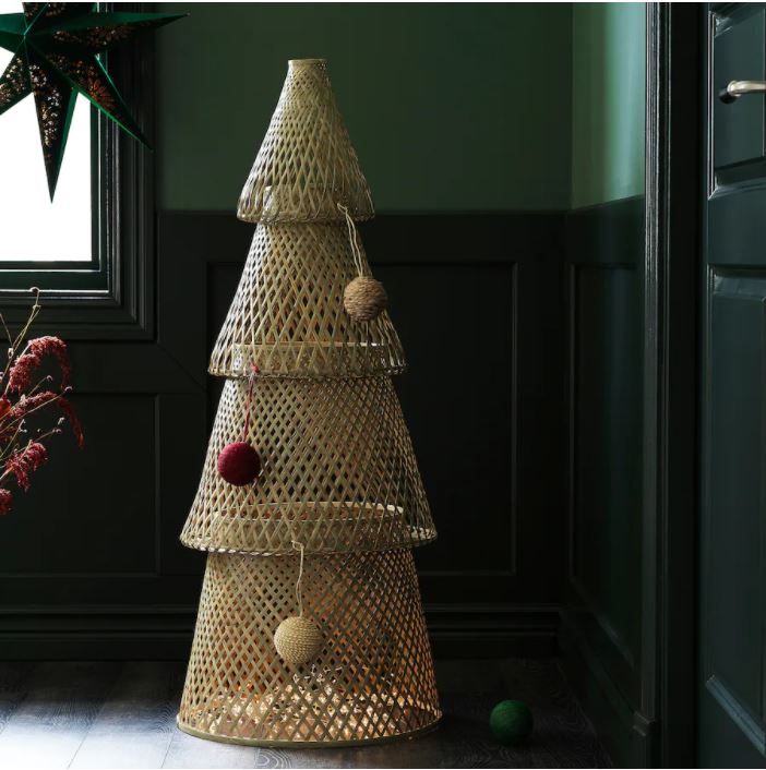 Árbol de Navidad Ikea | Está elaborado en bambú