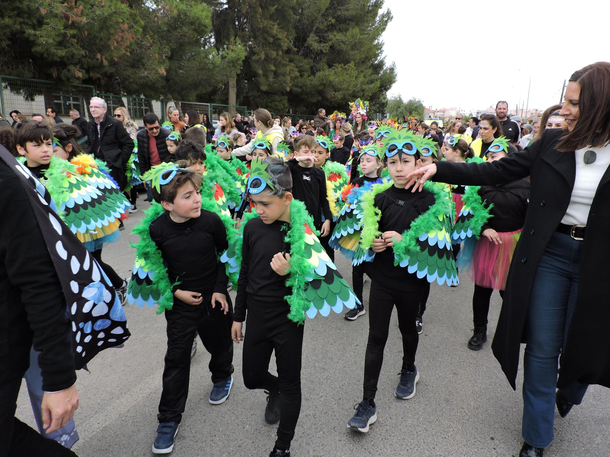 Los  colegios de Águilas celebran el carnaval