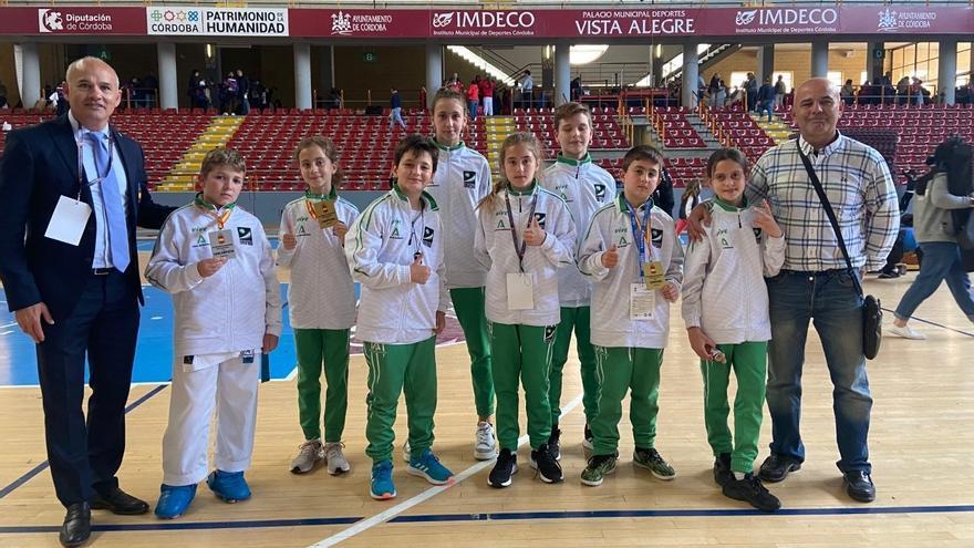 El Shoto Kan suma tres podios en el Campeonato de España de kárate de Córdoba