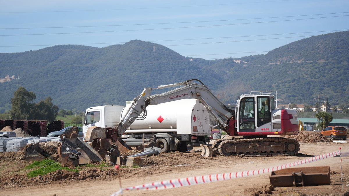 Obras en Huerta Santa Isabel Oeste