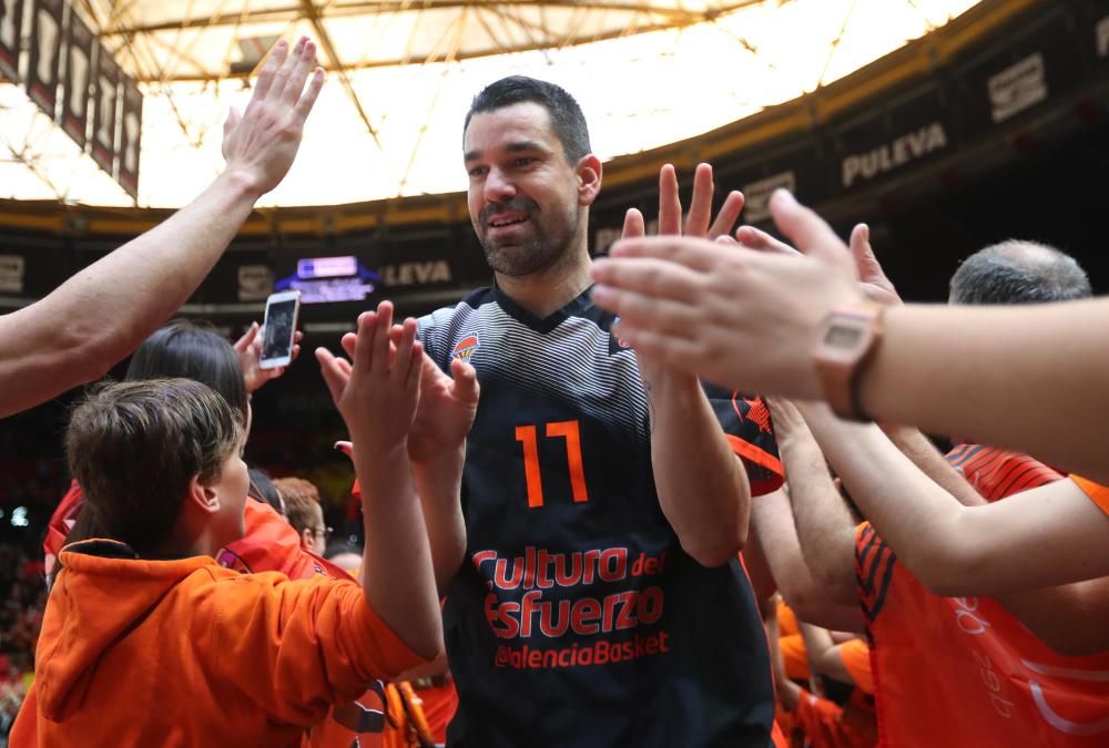 El Valencia Basket gana el primer partido de la fi