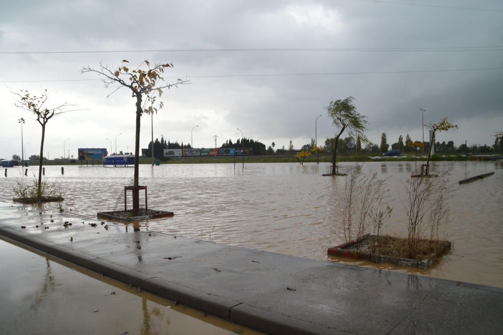 Imatges del temporal del diumenge 18 de novembre